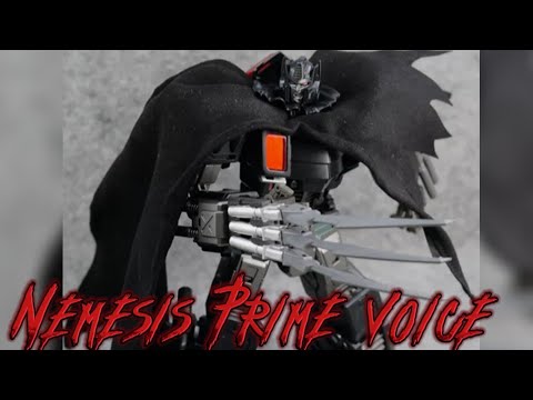 Testing Out A New Nemesis Prime Voice
