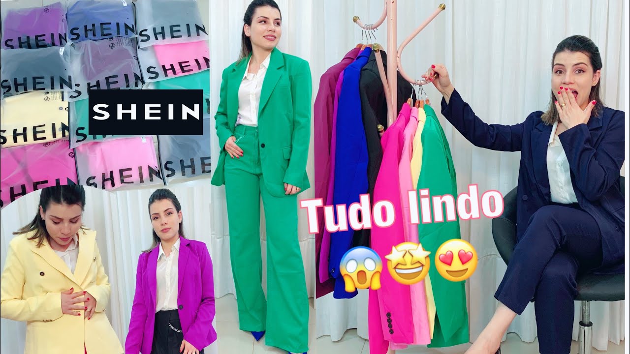 PROVANDO BLAZER da SHEIN + CALÇAS E SAPATOS | 