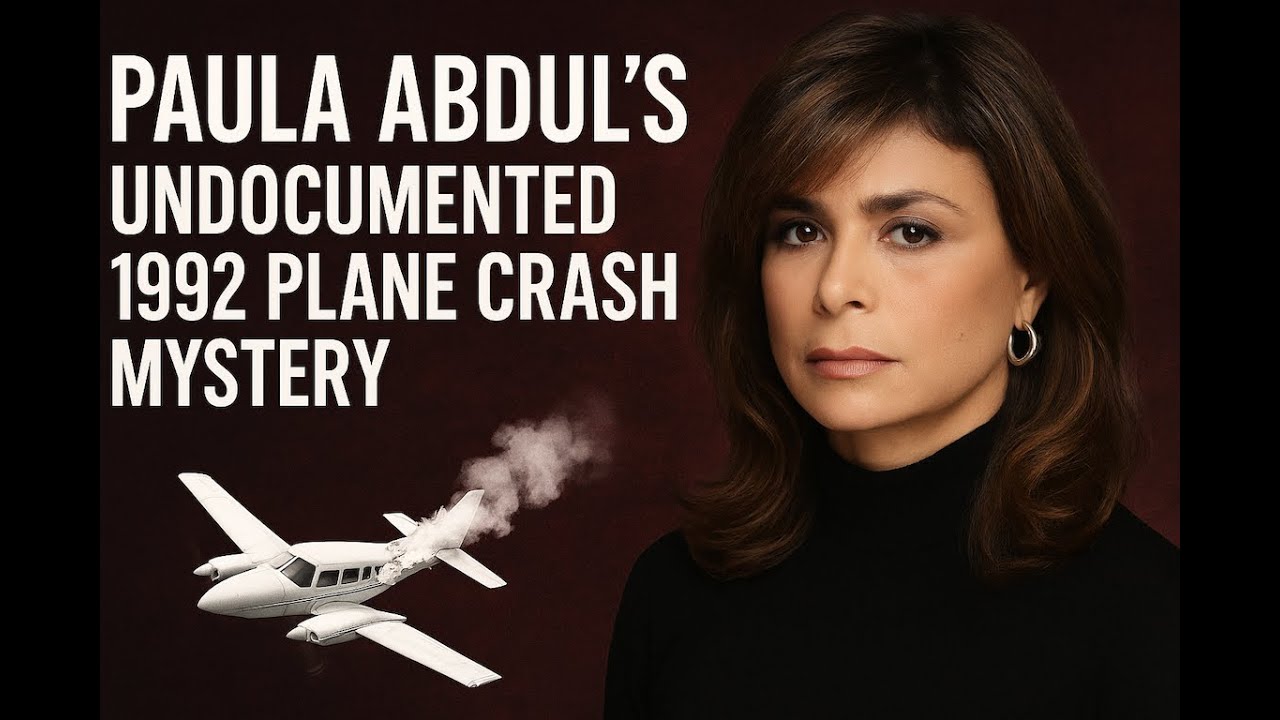 Paula Abdul's Lost Years: Unraveling the 1992 Plane Crash Mystery - YouTube