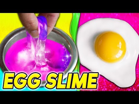 Fluffy Egg Slime And Vaseline Slime How To Testing No Glue Slime What Works