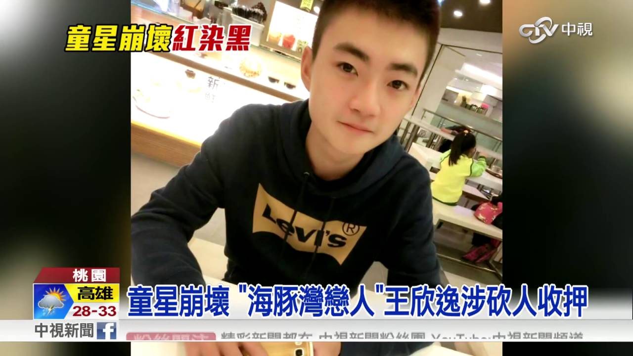 童星崩壞 海豚灣戀人 王欣逸涉砍人收押 中視新聞 Youtube