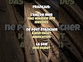 Der Durst kann nicht durch Meerwasser gestillt werden DEU-FR  #sprachenlernen #sprüche  #wasser