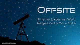 Offsite Stack for Rapidweaver