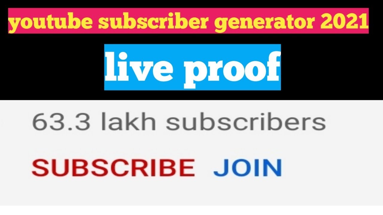 Youtube view and subscriber generator free real website - YouTube