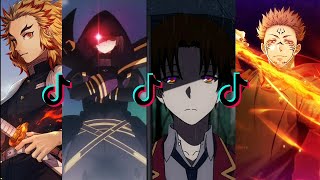 Anime Badass Moments Tik Tok Compilation part#11 || Anime Badass Moments || Anime Edits