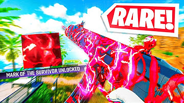 I UNLOCKED "MARK OF THE SURVIVOR" CAMO in MW3.. (Best Camo EVER)