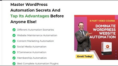 WP Automation Secrets Review | wordpress automation secrets demo video