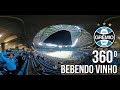 Bebendo vinho 360º - Grêmio 3 x 1 Fluminense - Copa do Basil 2017