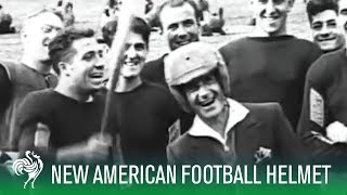 American Football Helmet Tested To Its Limits (1932) | Sporting History American Football Helmet Tested To Its Limits (1932) | Sporting History