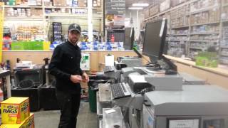 Tony Pizzo Hangar 18 World Engineering Installing Barcode Blasters At Home Depot