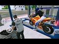 Orange Super Bike _After Repair _Rocket Ride 💥 3D Driving Class Simulator #UniversalGamingx#