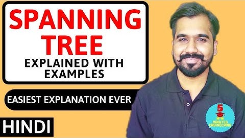 Introduction To Spanning Tree Explained With Examples in Hindi l Design And Analysis Of Algorithm