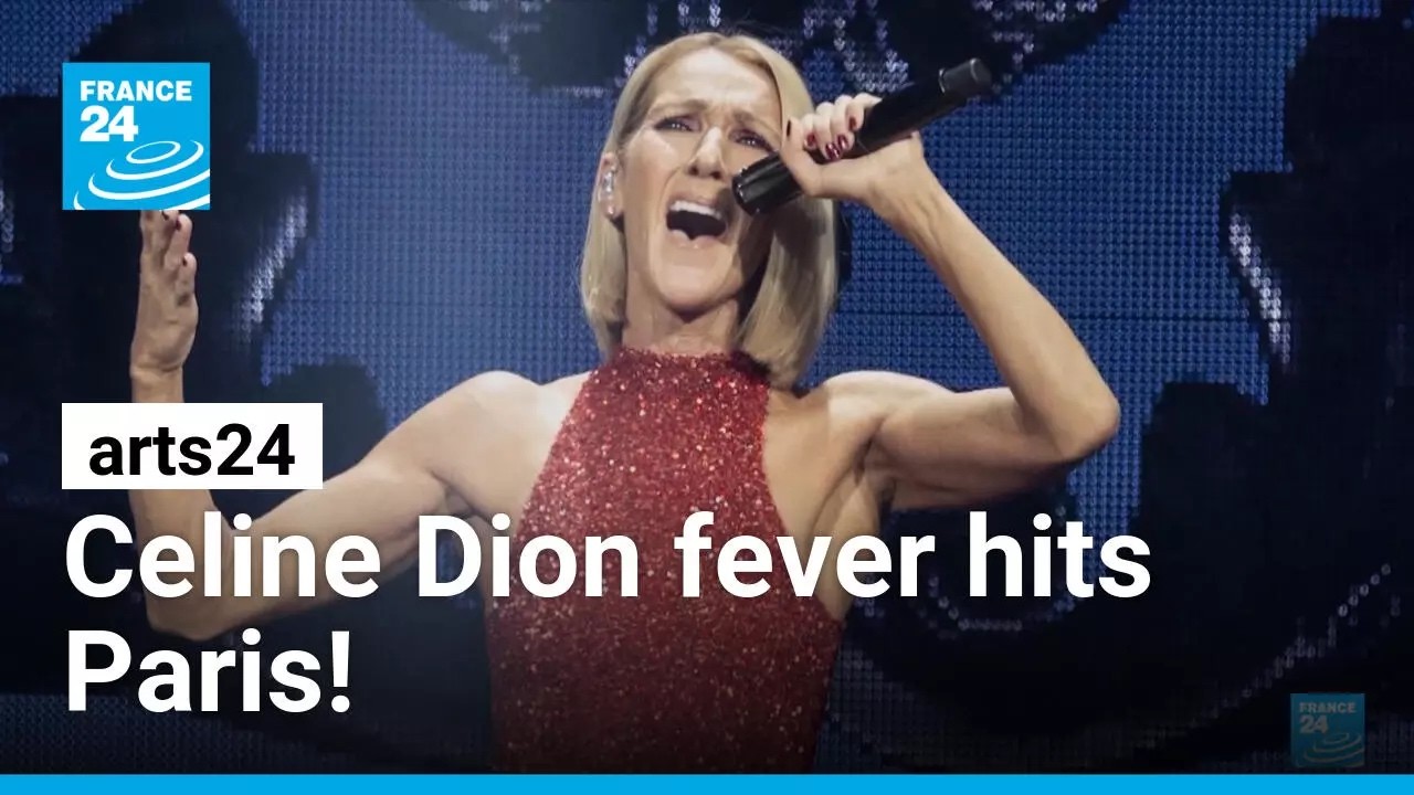 Celine Dion fever hits Paris! • FRANCE 24 English