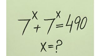 United States l can you solve this exponential problem l Olympiad Math
