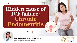 Chronic Endometritis &amp; IVF Failure: Symptoms, Diagnosis &amp; Treatment | Dr Rhythm Gupta, Excel IVF