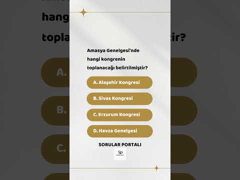 Amasya Genelgesi'nde hangi
