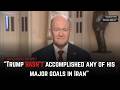 Senator Coons on Trump’s war in Iran: "Hasn’t accomplished any of [his] major goals"