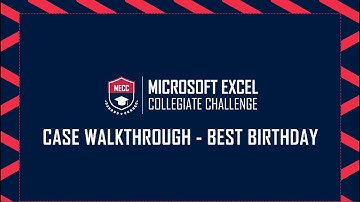 MECC Case Explorer 2025 - Best Birthday Walkthrough by Eric Kelley