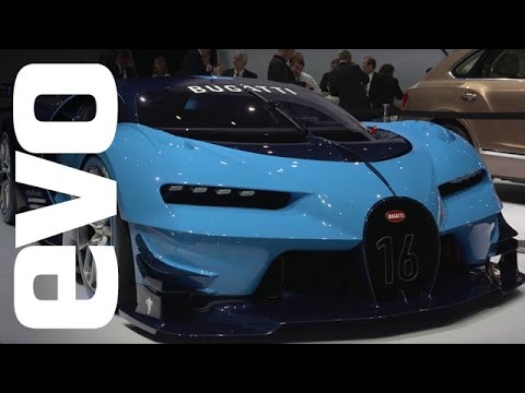 Bugatti Vision Gran Turismo concept at Frankfurt | evo MOTOR SHOWS - YouTube