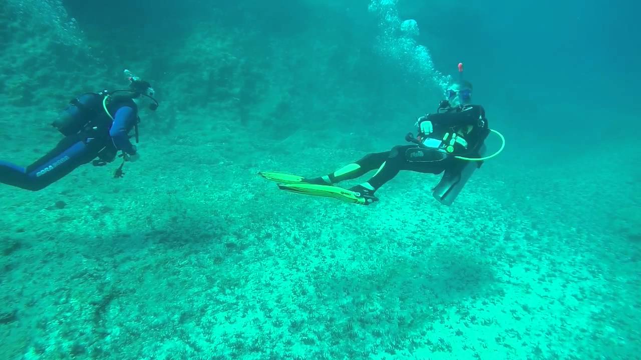 Scuba Diving the Caves & Caverns of Zante, Greece. September 2015 YouTube