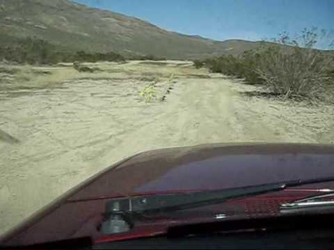 Hidden Airfield Near Garlock, California