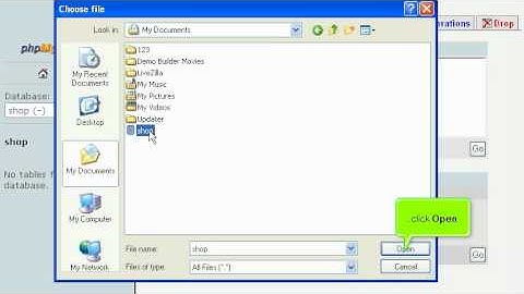 micfo | how to manage MySQL databases with phpMyAdmin