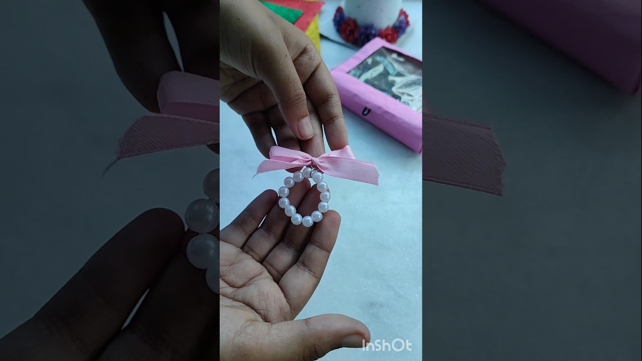 DIY key chain ring🎀