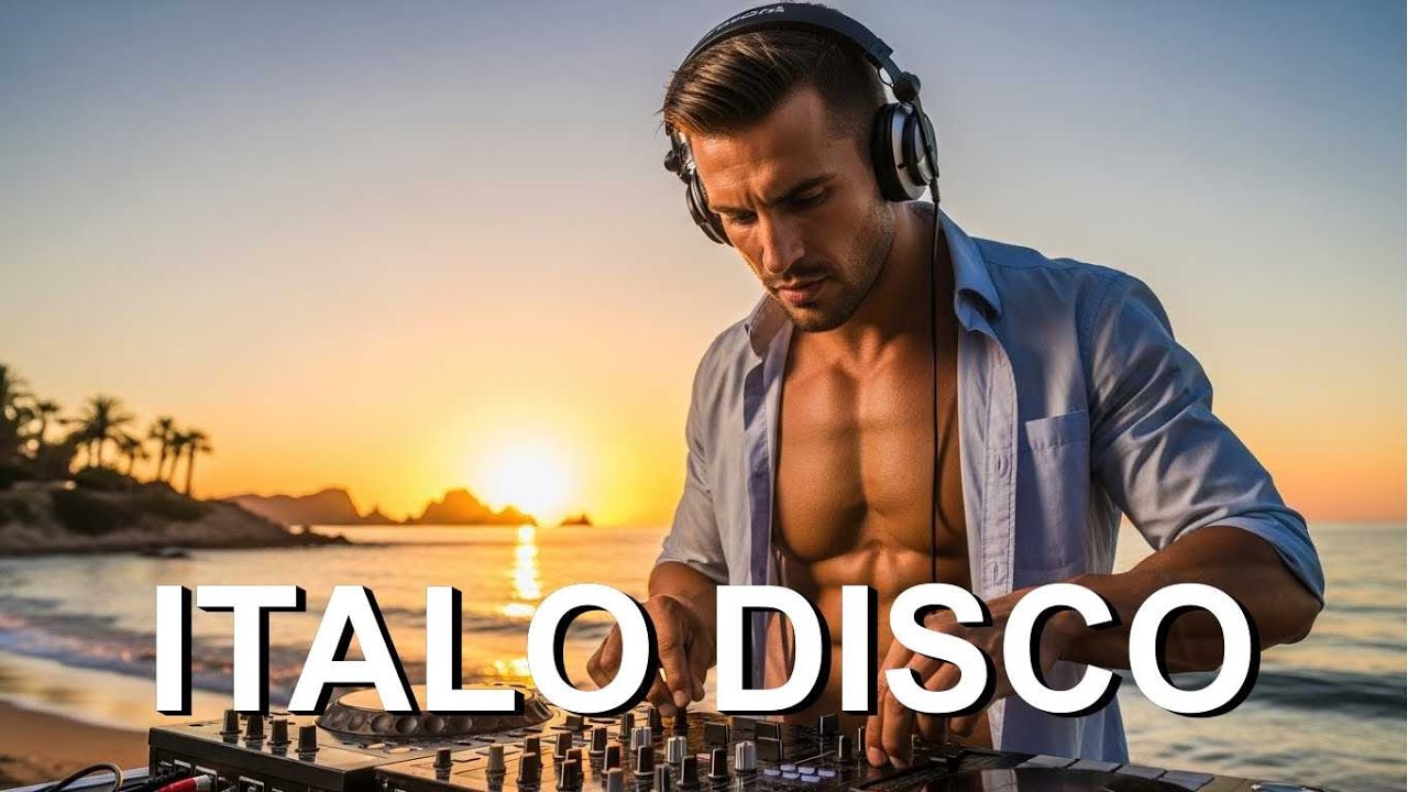 🌴 Italo Disco Summer Vibes 🎧 80s DJ Mix | Retro Beach Party Night Energy