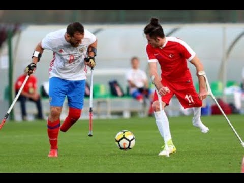 Avrupa Ampüte Futbol Şampiyonası Türkiye - Rusya (Özet)