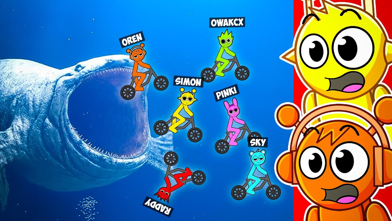 ЧЕЛОВЕК-СТИКЕРЫ СПРАНКИ против БЛУП!!!