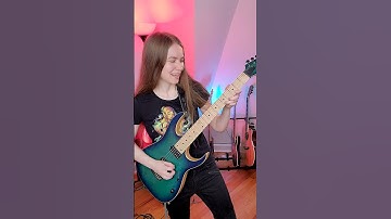 Thumbnail of One of my favorite Iron Maiden riffs! #shorts