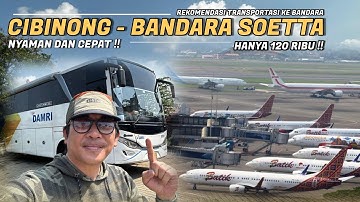 Cara Naik Damri Dari Cibinong Ke Bandara Soekarno Hatta Hanya 45 Menit Dan Tepat Waktu‼️