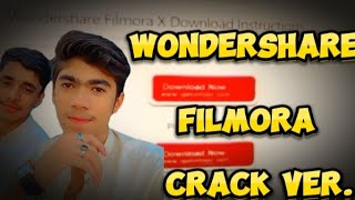 Wondershare filmora x crack version || No money deposit || New Vlog 😊😜