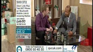QVC iDECT Link Plus with guest presenter Kieran Cahill