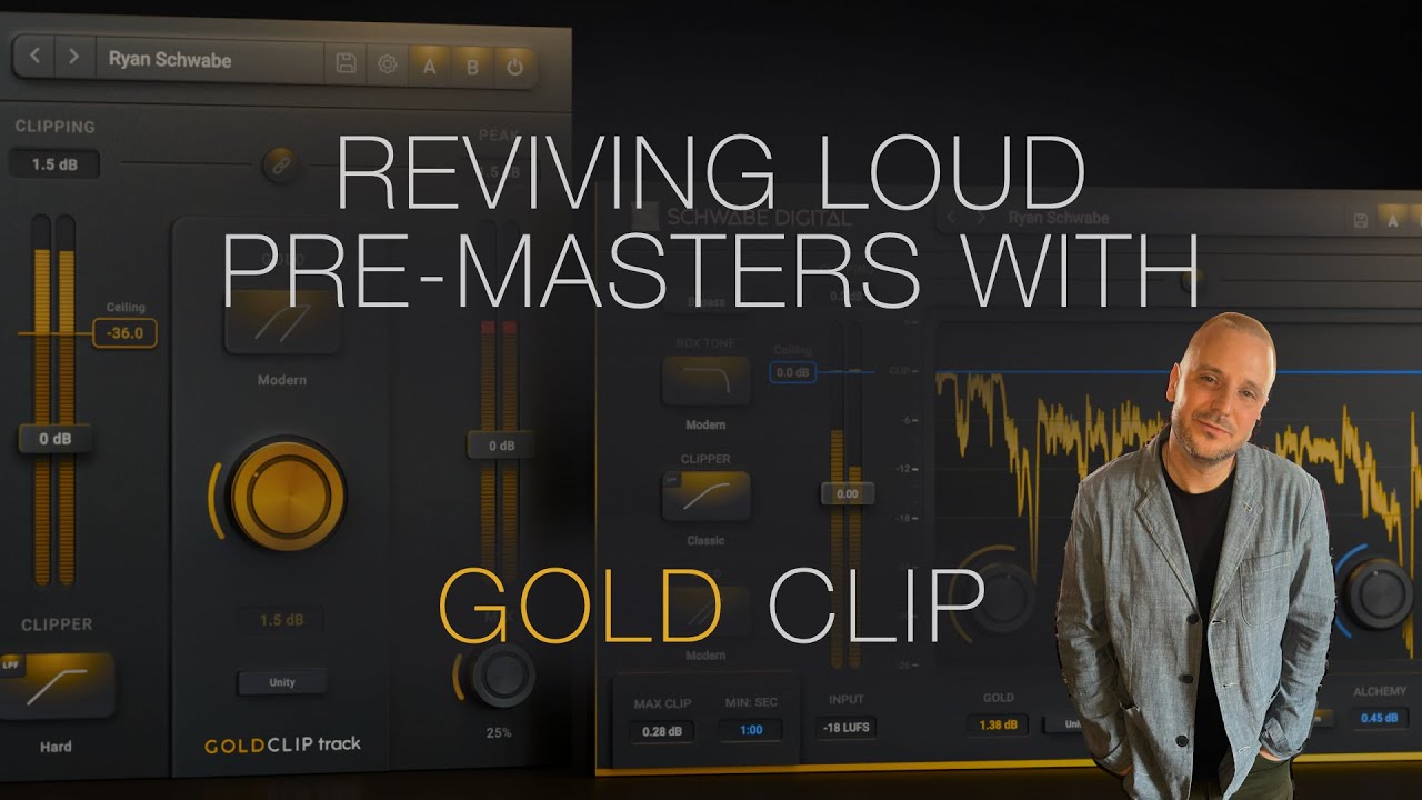 Reviving Loud & Limited Pre-Masters with GOLD CLIP — Schwabe Digital