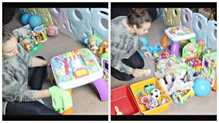 How I Clean & Organize My Baby's Toys | Natural Cleaning Products