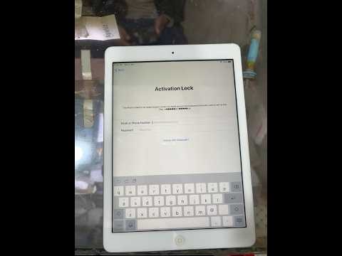 ipad air's activation lock 🔐 unlock bypass #tech #repair #tablet #shorts #viralvideo