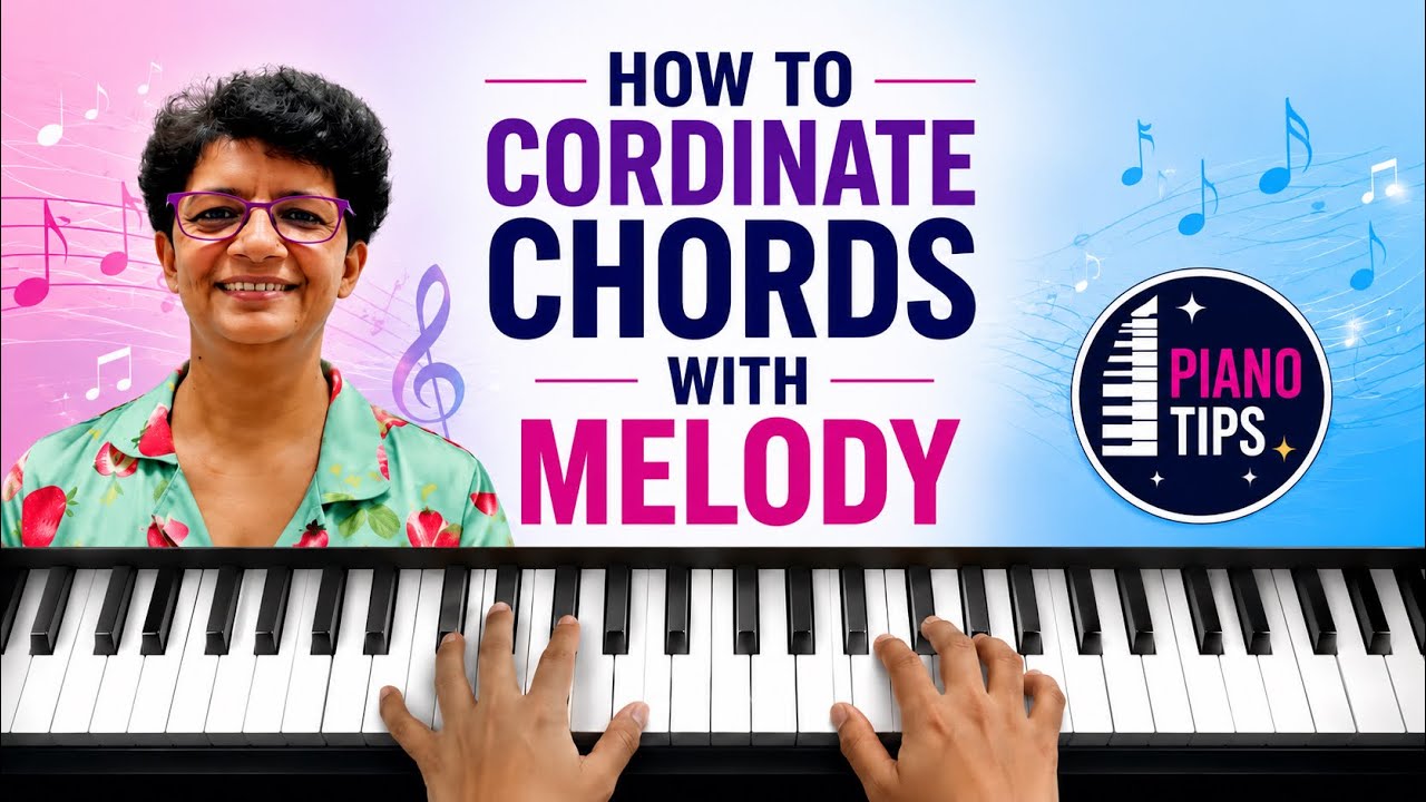How To Coordinate Chords With Melody 🎵🎵🎵🎹 - YouTube
