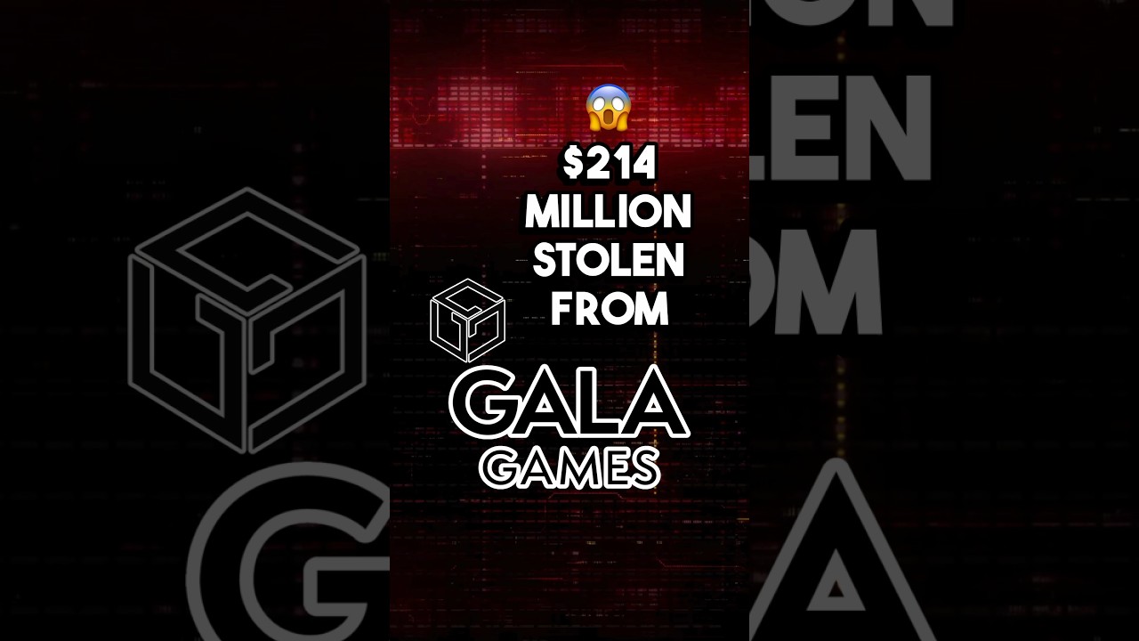 $214 Million Heist: Gala Games Hacked❗😱 