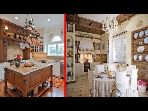 Country Kitchen Decorating Ideas & Modern Rustic Style Kitchen Decor