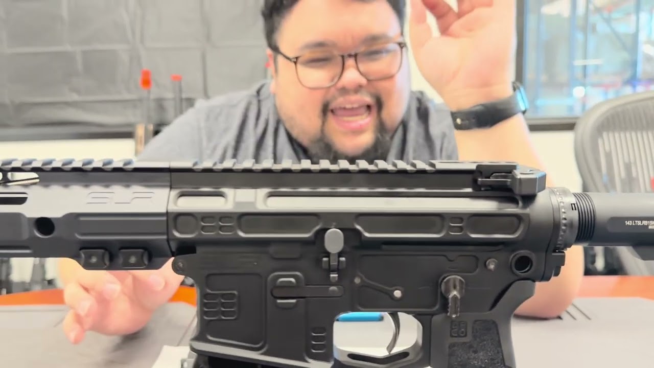 Первый взгляд — винтовка SLR Rifleworks MWS GBBR от Lancer Tactical (образец первого этапа произв...