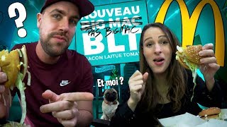 Big Mac BLT vs le classique de chez McDonald's avec Pidi !