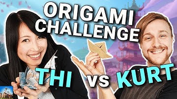 GAME DESIGNERS ATTEMPT ORIGAMI | Thi and Kurt | ❀ Spring Event 2019 | Forge of Empires