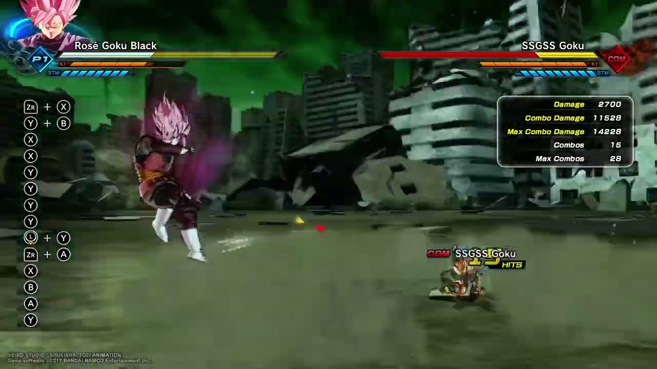 My attempt of ES Incorporated’s Goku black tech combo