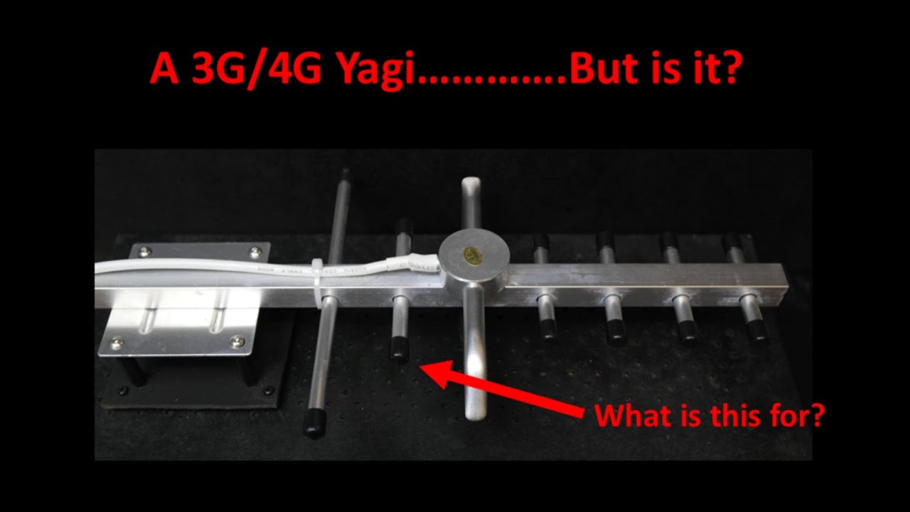 3G 4G Yagi with two Reflectors!