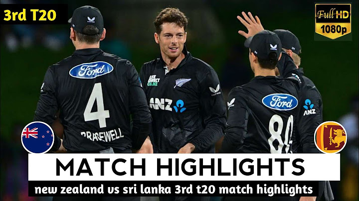 Sri Lanka vs New Zealand 3rd T20 Full Match Highlights 2024 | SL vs NZ 3rd T20 2024 Highlights