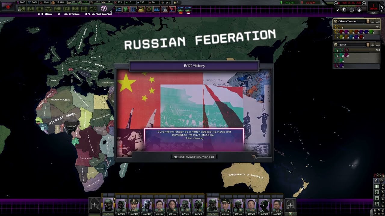 Revanchist China victory be like