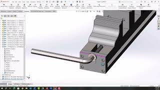 Mating a Taper Pin
In this video I demonstrate how to mate a taper pin into the handle of vise, within a SolidWorks assembly.
0:00 Introduction
0:30 Distance mate
1:06 Coincident mate, between two planes
1:45 Coincident mate, between a plane and a face Mating a Taper Pin