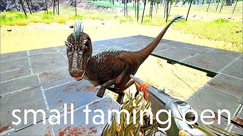 small taming pen | Ark Survival Evolved 71