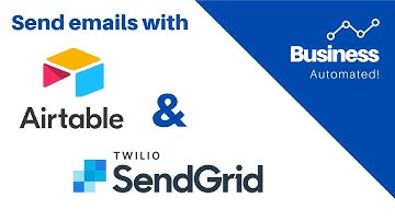 Send emails using Airtable and SendGrid dynamic templates
